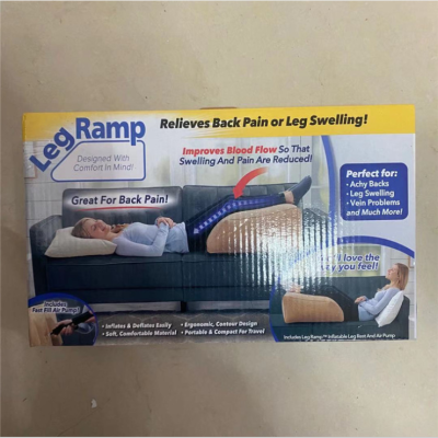 Inflatable Leg Pillow Leg Ramp Portable Backrest