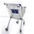 2021popular metal shopping trolley supermarket shopping trolley shopping cart European shopping cart