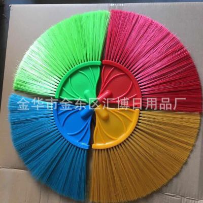 Factory Direct Sales Retractable Plastic Fan-Shaped Broom Head Dust Brush Ceiling Brush Duster Spider Web Brush