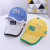 Summer New Children's Mesh Cap Fashion Embroidered Letter Sun Protection Baseball Cap Outdoor Breathable Sun Hat D032