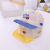 Baby Soft Brim Duck Tongue Mesh Cap Cute Cartoon Bear Full Net Breathable Net Cap Mesh Cap Color Matching Boy Hat Wholesale D070
