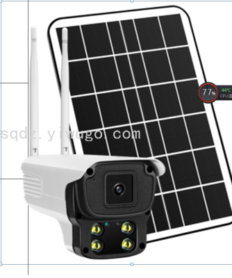 Camera WiFi Wireless Solar Monitoring Low Power Battery Camera Outdoor Network Video