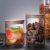 Factory Customized Borosilicate Glass Sealed Can Straight Tea Cans Dried Fruit Snacks Storage Bottle Candy Storage Tank