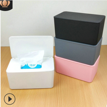 Large Wet Tissue with Lid Paper Extraction Box Wet Tissue Box