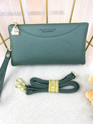 Women Bag 2021 New Fashion Clutch Bag Key Double Layer Small Bag Mobile Phone Bag