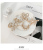 Bow Hair Clip Five-Piece Set Internet Hot Product Hairpin Ornament Pearl Hairpin Starfish Hairpin TikTok Same Style