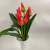Factory Direct Sales Simulation 9-Head Small Pointed Bud Home Bedroom Decoration Square Engineering Flower Decoration