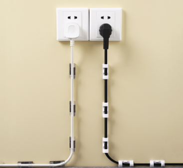 wire storage cord manager cable clamp