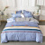 Thickened Cotton Brushed Four-Piece Set New Spring and Summer Cotton Bed Sheet Quilt Cover Three-Piece Bedding Set