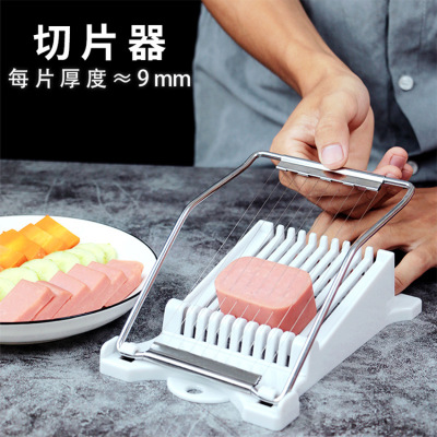Spot Cut Cooked Potato Chips Tools Sweet Potato Ham 304 Stainless Steel Household Kitchen Egg Steel Wire Slicer