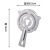 Stainless Steel Ice Filter Cat-Shaped Flat Handle Strainer Special for Cocktail Ice Block Bar Wine Mixer