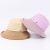 Hat Women's Summer New Korean Style Japanese Style Sun Protection Hat Breathable Big Brim Curling Bucket Hat UV Protection Sun Hat