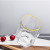 INS Style Colorful Octagonal Glass Features Milk Cup Whiskey Shot Glass Water Cup Juice Cup Internet Celebrity Cool Drinks Cup
