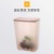 Drop-Resistant Durable Fruit Powder Box Thick Plastic Seal Box Milk Tea Square Bucket Transparent Coffee Bean Can Square Bucket Large and Small