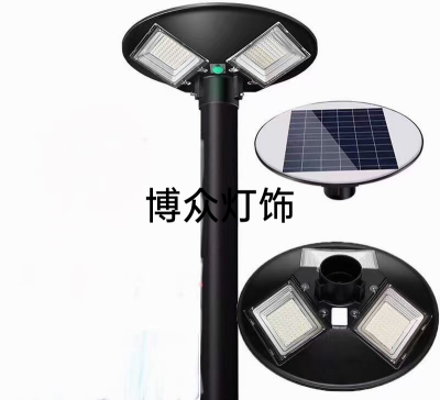 LED UFO Garden Lamp Solar Lamp Lawn Lamp Light-Controlled Induction Remote Control Always Bright Outdoor outside Wholesale stockstock
