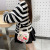 2024 Children's Small Bags Women's Cute Princess Mini Fashion Korean Fashion Cartoon Net Red Ocean Style Shoulder Messenger Bag