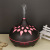 New Wood Grain Humidifier Aroma Diffuser Hollow Colorful Light Remote Control Bluetooth Speaker 500ml