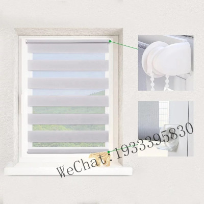 Cortinas Roller Duo Dobles Roller Shutter Curtain Punch-Free Roller Shutter Day & Night Curtain Door Curtain Manufacturer