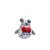 Cartoon Doll Totoro Backpack Keychain Pendant Creative Plush Doll Key Decoration