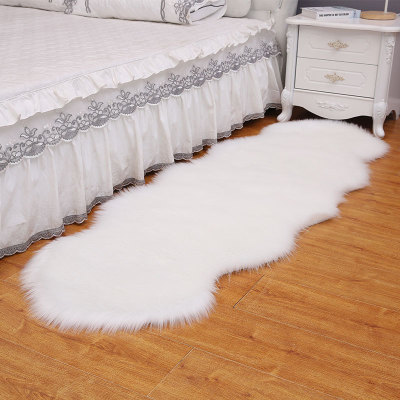 Wool-like Carpet Floor Mat Home Living Room European-Style Imitation Whole Sheepskin Carpet Bedroom Bedside Bay Window Plush Mat