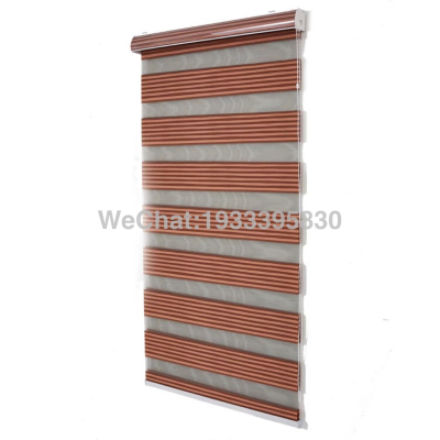 Dark Pattern Soft Gauze Curtain Roller Shutter Factory Direct Sales Finished Product Customization