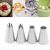 Factory Direct Sales Stainless Steel Mouth of Piping Device 7-Piece Set Decorating Tool Belt Converter Decorating Cream Bag Mounting-Pattern Device