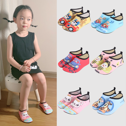 new quick-drying upstream shoes wading shoes men‘s soft bottom children‘s beach ankle sock lightweight clothing shoes indoor sneaker