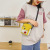 Sesame Street Messenger Bag Female Canvas Cartoon Small Shoulder Bag Student Shoulder Fresh Sweet Small Bag Female