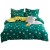 Thickened Cotton Brushed Four-Piece Set New Spring and Summer Cotton Bed Sheet Quilt Cover Three-Piece Bedding Set