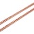 Jiye Hardware Chain Rose Gold Four-Side Grinding Chain Luggage Accessories Clothing Jewelry Picture Inquiry