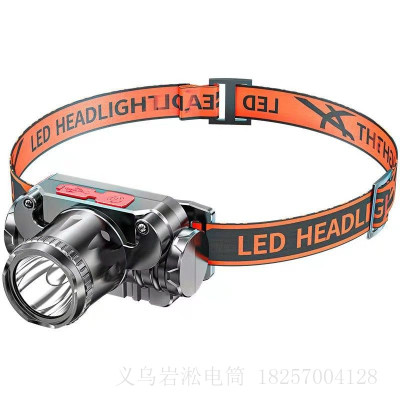 New Induction Headlamp Built-in Battery USB Charging Led Glaring Headlamp Fishing Headlamp