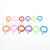 Ruiyi Supply Plastic Color Marking Ring Large Medium Small Clothes Accessories