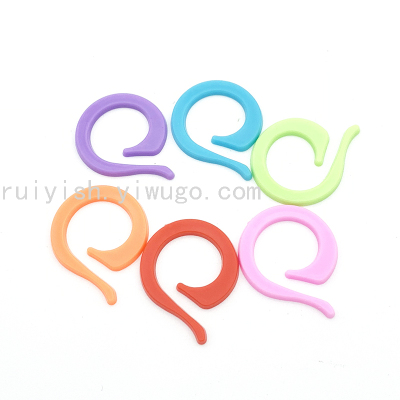 Ruiyi Supply Plastic Color Marking Ring Large Medium Small Clothes Accessories