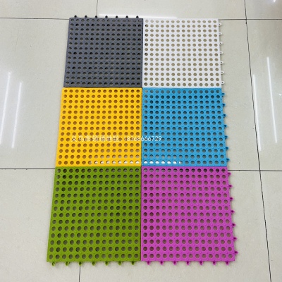 30 * 30cm Splicing Anti-Slip Waterproof Floor Mat Non-Slip Foot Mat Soft with Suction Cup Splicing Floor Mat