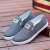 New Autumn Breathable Men's Cloth Cover Shoes Trendy Korean Style Sneakers White Shoes Student Running Men's Shoes