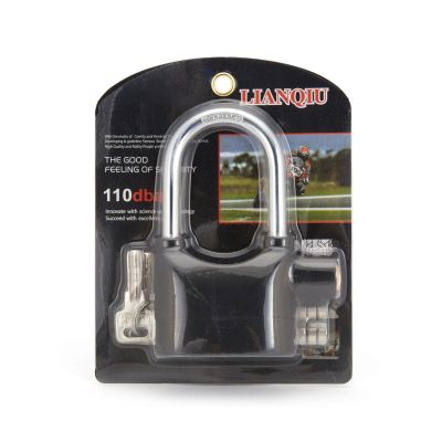 Aluminum Alloy 110 Alarm Lock Long Beam Anti-Theft Lock for Motorcycles Factory Large Quantity Direct Wholesale Source Factory Bicycle Anti-Theft