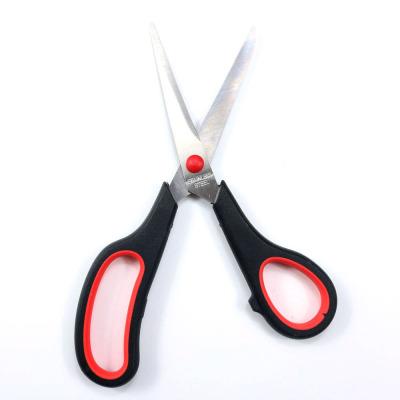 Clothing Dressmaker's Shears Paper Cut Loose Thread Cutting Stainless Steel 8-Inch Household Small Scissors Handwork Scissors Kitchen Rubber Scissors