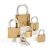 Titanium Lock Electroplating Lock Electroplating Titanium Lock One-Word Titanium Lock Iron Padlock Padlock Lock Factory Direct Batch Large