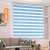 Factory Direct Curtain Soft Gauze Curtain Double-Layer Roller Shade Office Curtain Louver Curtain Bathroom Curtain