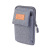 New 7.2-Inch Men's Belt Bag Multi-Function Belt Mobile Phone Bag Canvas Wear-Resisting Mobile Phone Waist Bag One Piece Dropshipping
