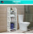 Bathroom Bucket Washbasin Storage Rack Bathroom Floor-Type Door-Free Storage Rack Washstand Side Pastoral Organizing Rack