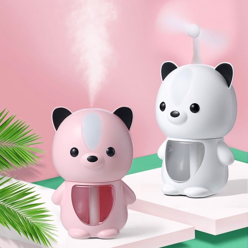 foreign trade exclusive cartoon bear usb humidifier small large capacity vehicle-mounted home use air purification humidifier