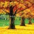 5D Painting Hot Sale 40 * 40cm Three-Dimensional Picture Hanging Painting Trees Pastoral