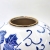 Spot Crafts Ceramic Decoration Creative Vase Drawing Real Gold High-End Soft Home Decoration Flower Holder