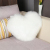 Wool proof plush pillow, love plush pillow, girl heart, heart-shaped pillow, sofa pillow,