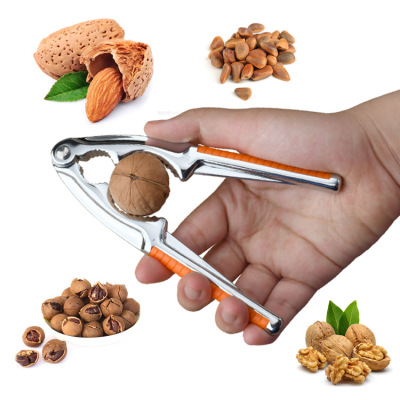 Zinc Alloy Walnut Cracker Nut Clip Multi-Purpose Nutcracker Fruit Opener Siberian Hazelnut Clip Walnut Pliers Crab Pincer