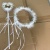 Children's Day Performance Props Angel Feather Garland Wreath Wreath Foam Peach Heart Magic Wand Gift Set