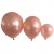 5-Inch 10-Inch 12-Inch Thick Rose Gold Rubber Balloons Wedding Birthday Party Deployment and Decoration Confession Supplies