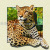 5D Painting Hot Sale 40 * 40cm Stereo Picture Animal Leopard