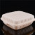 Large Takeaway Packing Box Dessert Cake Hamburger Box Disposable Paste Pulp Degradable Meal Box